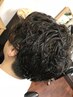   カット+リタッチカラー+天然エキスノンシリコンパーマ+トリートメント20000