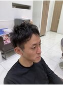 メンズさわやかツーブロックスタイル