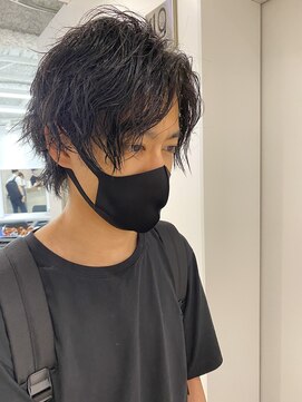 エイト 神戸三宮店(EIGHT) black hair×parm#辻龍樹