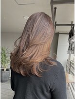 リバレッジ 広尾(Leverage)&nbsp;【広尾、恵比寿】担当：東田　かきあげレイヤーヘア