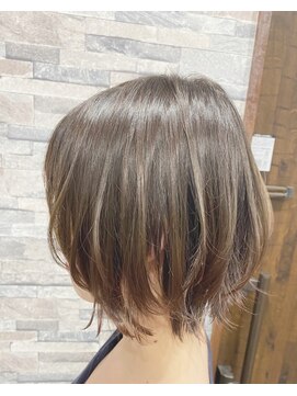 ジゼル 博多(GiseL) 乾かすだけ！極みボブ/ Gisel style @avlon0805 博多駅前