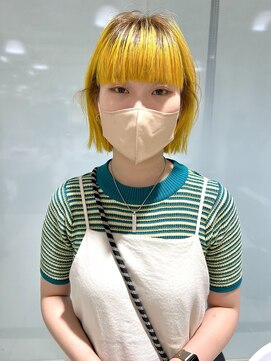 ヘアー アイス ルーチェ(HAIR ICI LUCE) イエロールーツカラー /城倉