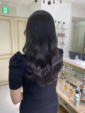 フォルテ 表参道店(FORTE) 【FORTE古山結季】艶カラー ブルーブラック