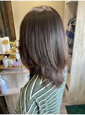 セミロング×レイヤー　