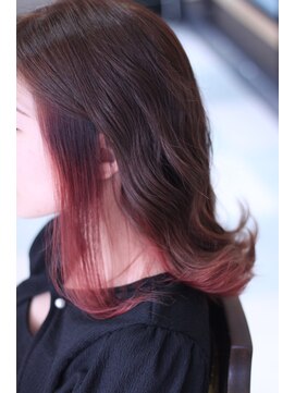 エヌドット 高井田(n.) アクセサリーカラー×Enog Color(Red)