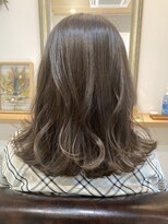 ヘアー プレイス ガーデン(Hair Place GARDEN) ブリーチ無しシルバーグレージュ