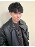 マッシュパーマ
