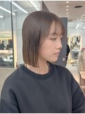 【横浜】タッセルボブ×ヘーゼルカラー