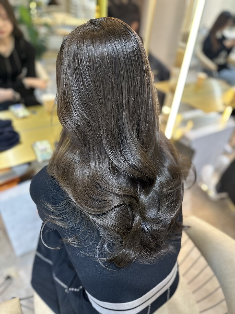 ✨レア美品✨女優襟❤️サガミンク銀タグ　ツートーンブラウン　13号　大きいサイズ ダークショコラブラウンカラー：L201241263｜シックスバイギンザ