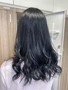 アッシュ 鶴ヶ峰1号店(Ash) 暗髪《ブルーブラック》【鶴ヶ峰/相鉄線/ネイビー/横浜】