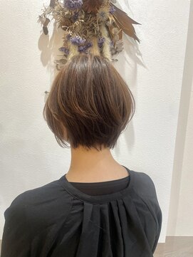 フゥカ 類家店(fuka) 青森八戸ナチュラルショートボブ20代30代40代50代