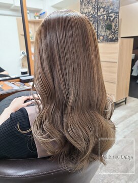 アンクラウド(an cloud) ミルクティーベージュ/フォギーベージュ/ブリーチなしカラー