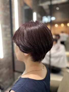 ベイショア(Bay Shore NY) 大人ショートボブ丸みショートカット