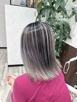 ベルヘアーデザイン 堺東(Belle hair Design)&nbsp;バレイヤージュ/グラデーション/ケアブリーチ/ハイトーン/堺東