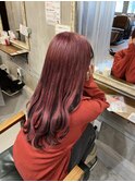 ○激かわピンク×ブラック　プルエクステ