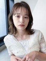 アイティー バイ アルバム 中野店(IT by ALBUM)&nbsp;似合わせカットメルティカラーマロンベージュ_49516