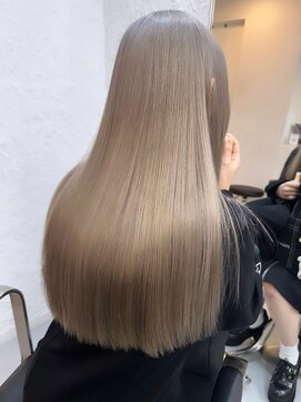 ミーム 原宿 表参道(meme) ダブルカラーハイトーンカラーケアブリーチインナーカラー#原宿