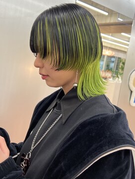 パークレーン アイス イヴェン(park lane ICI yeven) 卒業式カラーアンブレラカラーハイトーンネオングリーンYUKI