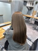 ブリーチなしダブルカラー ベージュ riko