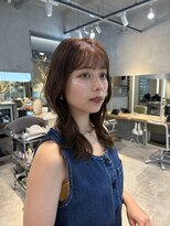 ヘアラウンジ アンリオ(hair lounge an rio)&nbsp;春にぴったり柔らかブラウン×顔周りlayer