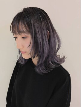 ネオリーブ ジューク 日吉店(Neolive JuQ) 日吉/綱島 ホワイトグレージュミニウルフデジタルパーマ