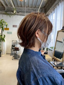 美容室カードル 新小岩店(Cadre) くびれスタイル/透明感カラー