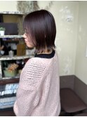 透明感×美シルエットで叶える大人可愛いボブ
