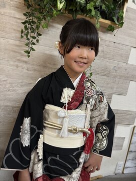 ロカット サロン(Roquat Salon) 七五三着付けとヘアアレンジ/立川/TOKIO/浴衣着付け/立川/立川