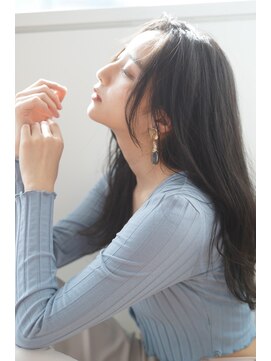 ルフュージュ バイ プロデュース 相模大野店(Refuge by Produce) 暗髪/レイヤーカット/長めバング