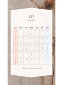 【福留】9月のスケジュール