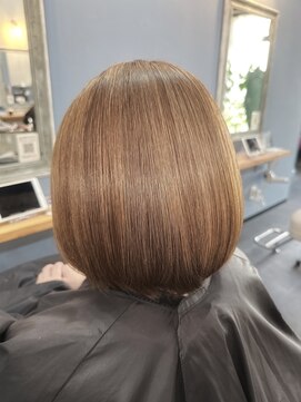 オンアンドオフ コウベ(ONandOFF KOBE) 髪質改善カラーでツヤ感×若見えヘア