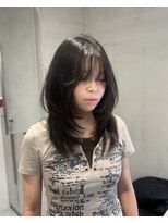 ヘアスペース リズム グリーン(Hair space Rizm green)&nbsp;ミディアムレイヤー