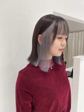 ハイブ 金沢(Hive) インナーカラー　シルバー