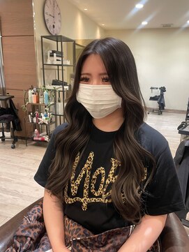 ヘアメイク シュシュ(Hair make chou chou) レイヤーカット　ハイライト　ウィービング　髪質改善