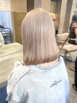 サンクプロジェクト(cinq PROJECT)&nbsp;原宿韓国顔まわりミルクティーベージュミルクティーグレージュ