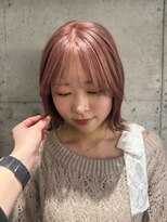 ロンドフルール 大宮東口(Lond fleur)&nbsp;ミニウルフレイヤーカット顔周りカット前髪カット韓国ボブ/大宮