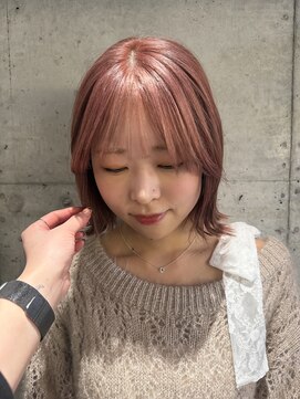 ロンドフルール 大宮東口(Lond fleur) ミニウルフレイヤーカット顔周りカット前髪カット韓国ボブ/大宮