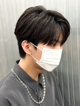 エルマーク 四条烏丸(L-MARK) マッシュヘア/黒髪/メンズカット/men's/メンズ/眉毛