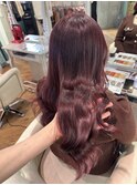 ピンクブラウン×インボーントリートメント