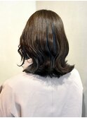 推しカラー/インナーカラー/ブラウン/ブルー/20代30代