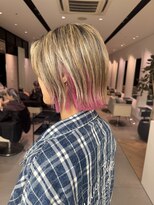 ステア ケース(stair case) ハイライトベースでインナーカラーもしちゃいました!