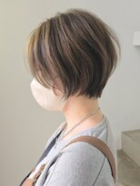 コピュラ コピュラカワゴエ(COPULA) ナチュラルショートミルクティーブロンドワンホンレイヤー