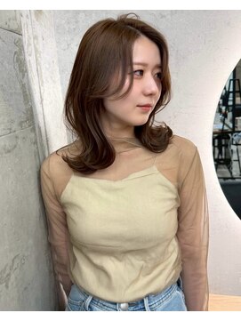 アロ 梅田(alo) 【藤田真由】似合わせ大人レイヤーカット×ニュアンスカラー