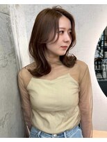 アロ 梅田(alo) 【藤田真由】似合わせ大人レイヤーカット×ニュアンスカラー