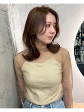 アロ 梅田(alo) 【藤田真由】似合わせ大人レイヤーカット×ニュアンスカラー