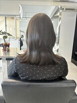 ソア バイ リコヘアーうるま(SOAR by lico hair Uruma)&nbsp;ダークパープル/ナチュラルショート/ミルクブラウン/夏/うるま