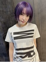 イコ(.ico)&nbsp;ショートレイヤー ライトパープル