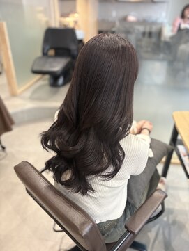 フィエルウメダ(Fier umeda) レイヤーカット×ラベンダーブラウン