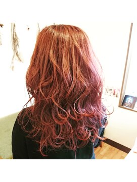 オルシアアートオブヘアー(allcia art of hair) 艶カラー