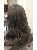 フィックス ヘアー(FIX hair) ダークアッシュ3D[くすみカラー/大人かわいい/ゆるふわカール]